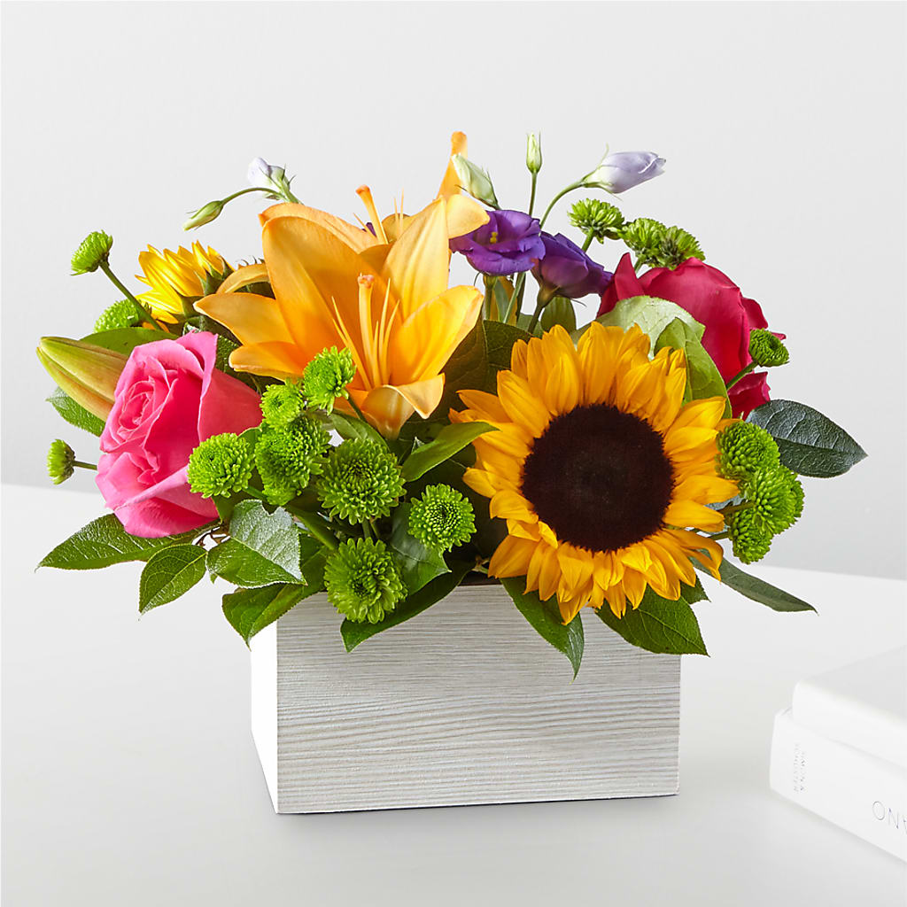 Best Day Box Bouquet – Charming Petals, Dracut MA