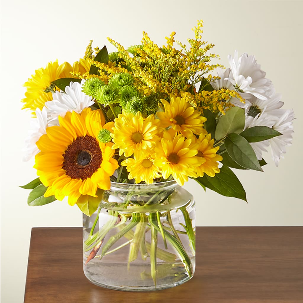 Hello Sunshine Bouquet – Charming Petals, Dracut MA