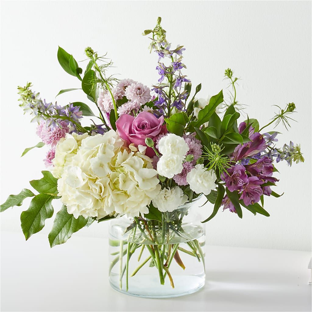 Violet Caress Bouquet – Charming Petals, Dracut MA