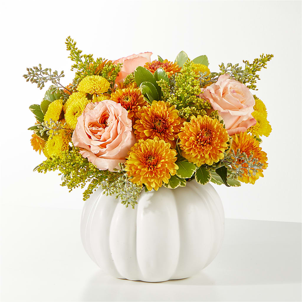 Peachy Pumpkin – Charming Petals, Dracut MA