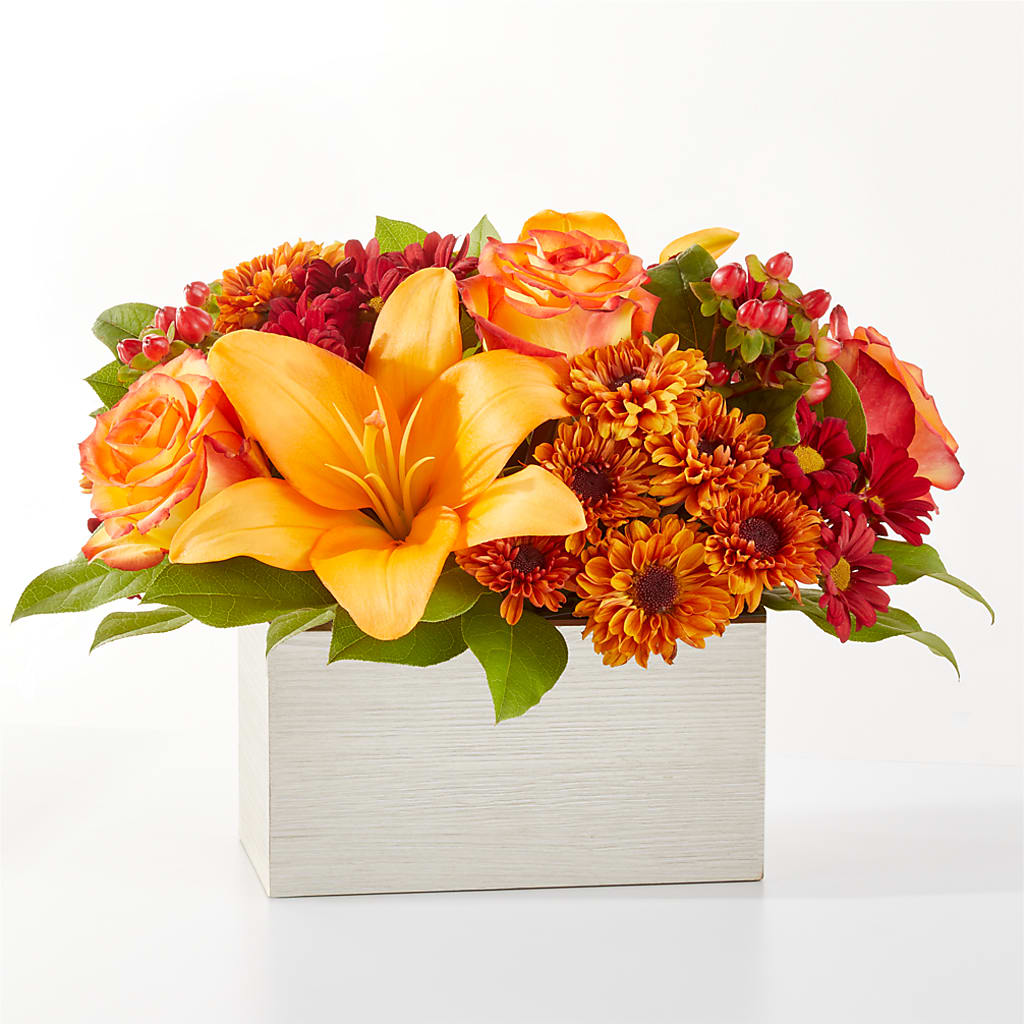 Backyard Bonfire Bouquet – Charming Petals, Dracut MA
