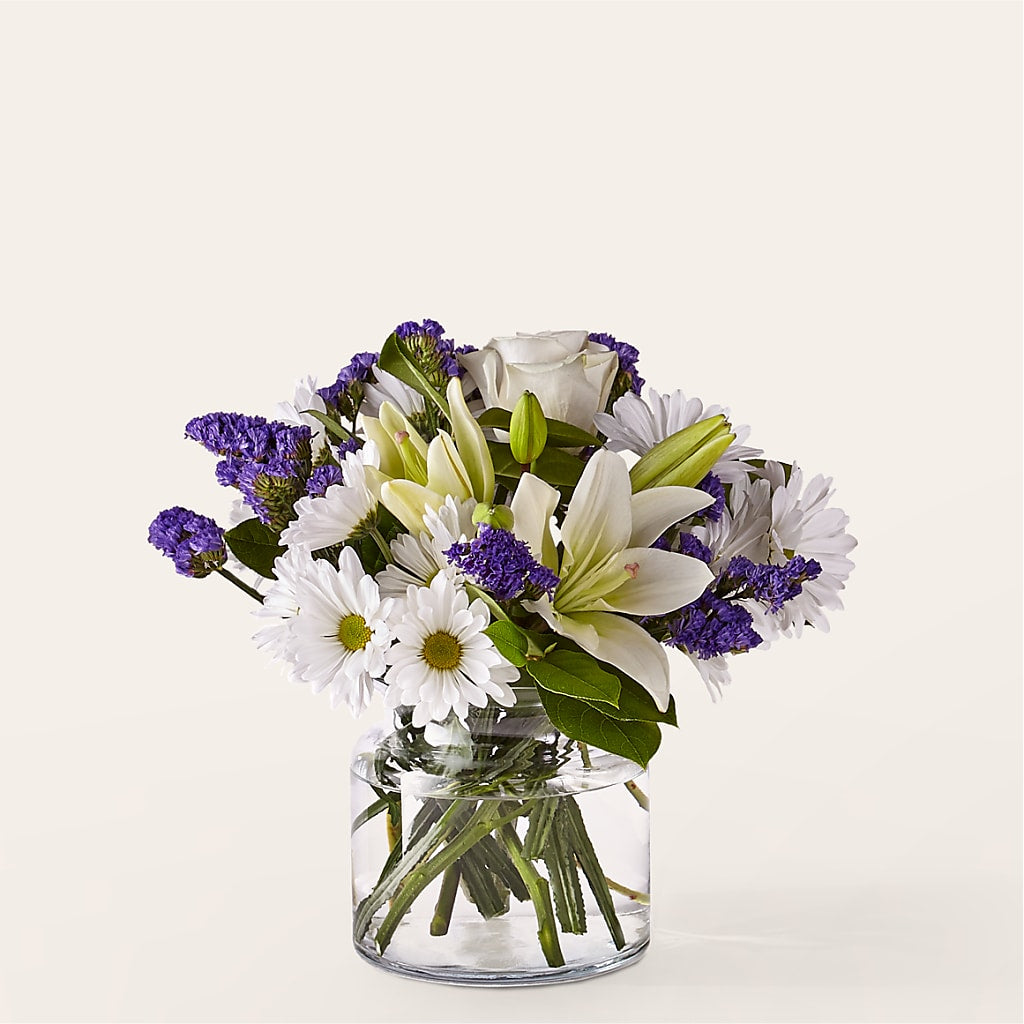 Beyond Blue Bouquet – Charming Petals, Dracut MA