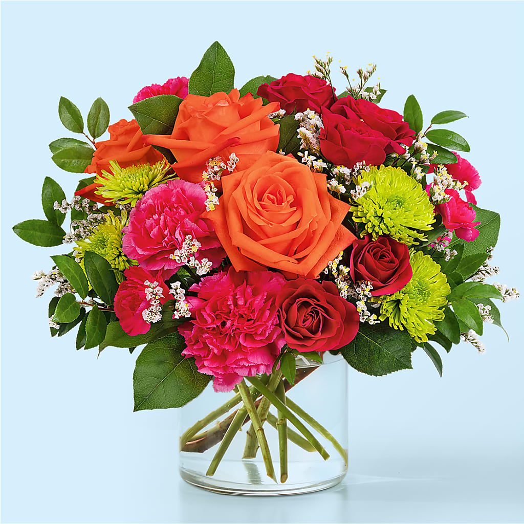 Colorful Carnival Bouquet – Charming Petals, Dracut MA
