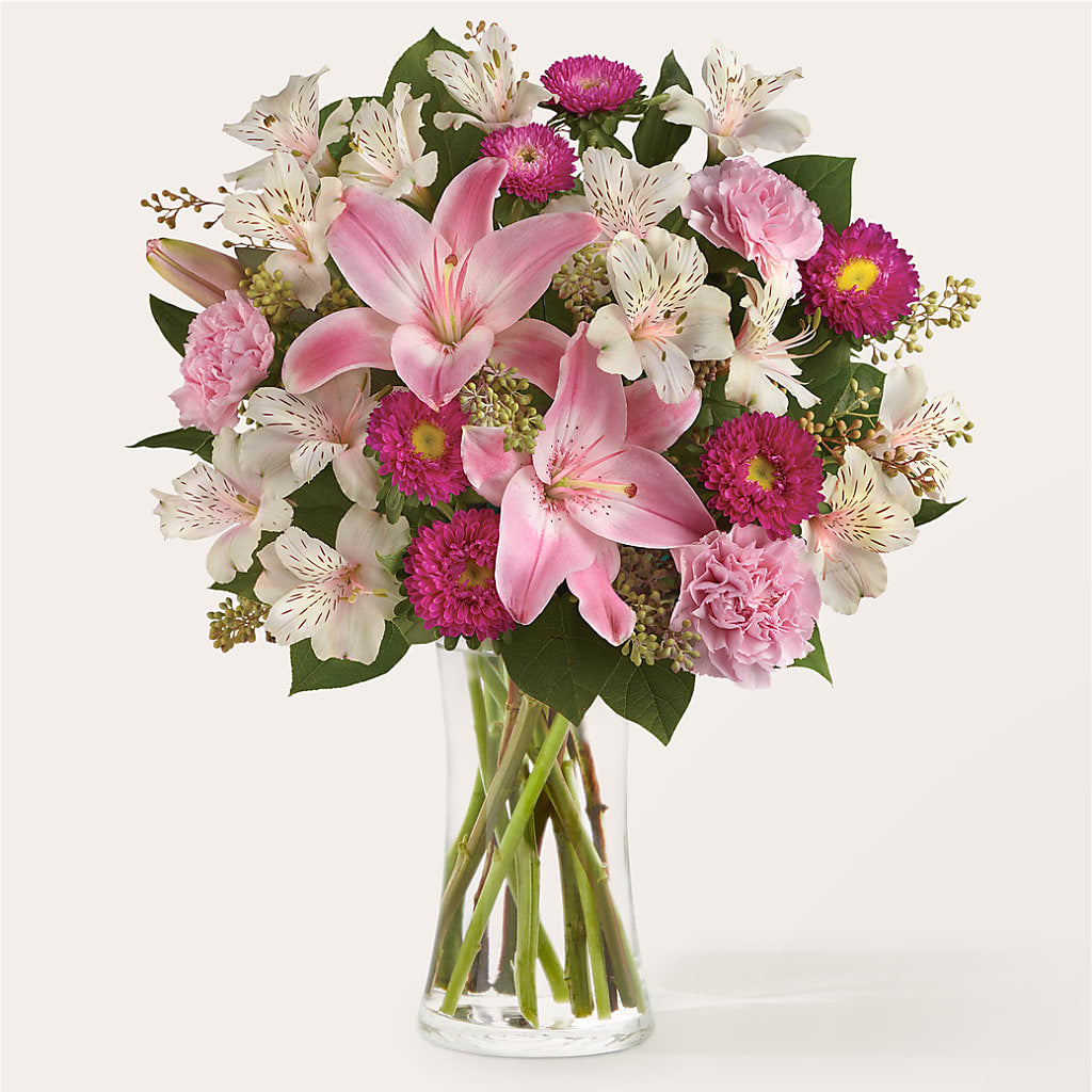 Feeling Fuchsia Bouquet – Charming Petals, Dracut MA