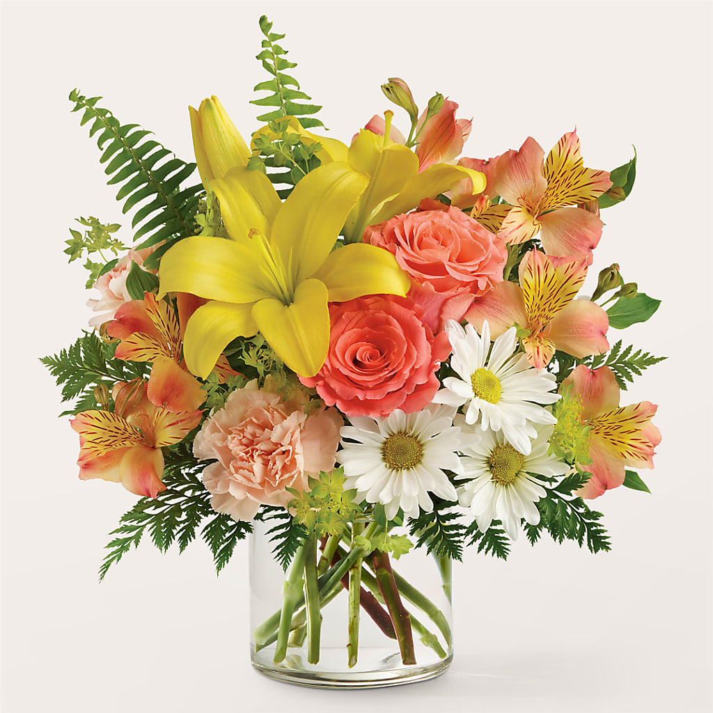 Sunset Strip Bouquet – Charming Petals, Dracut MA