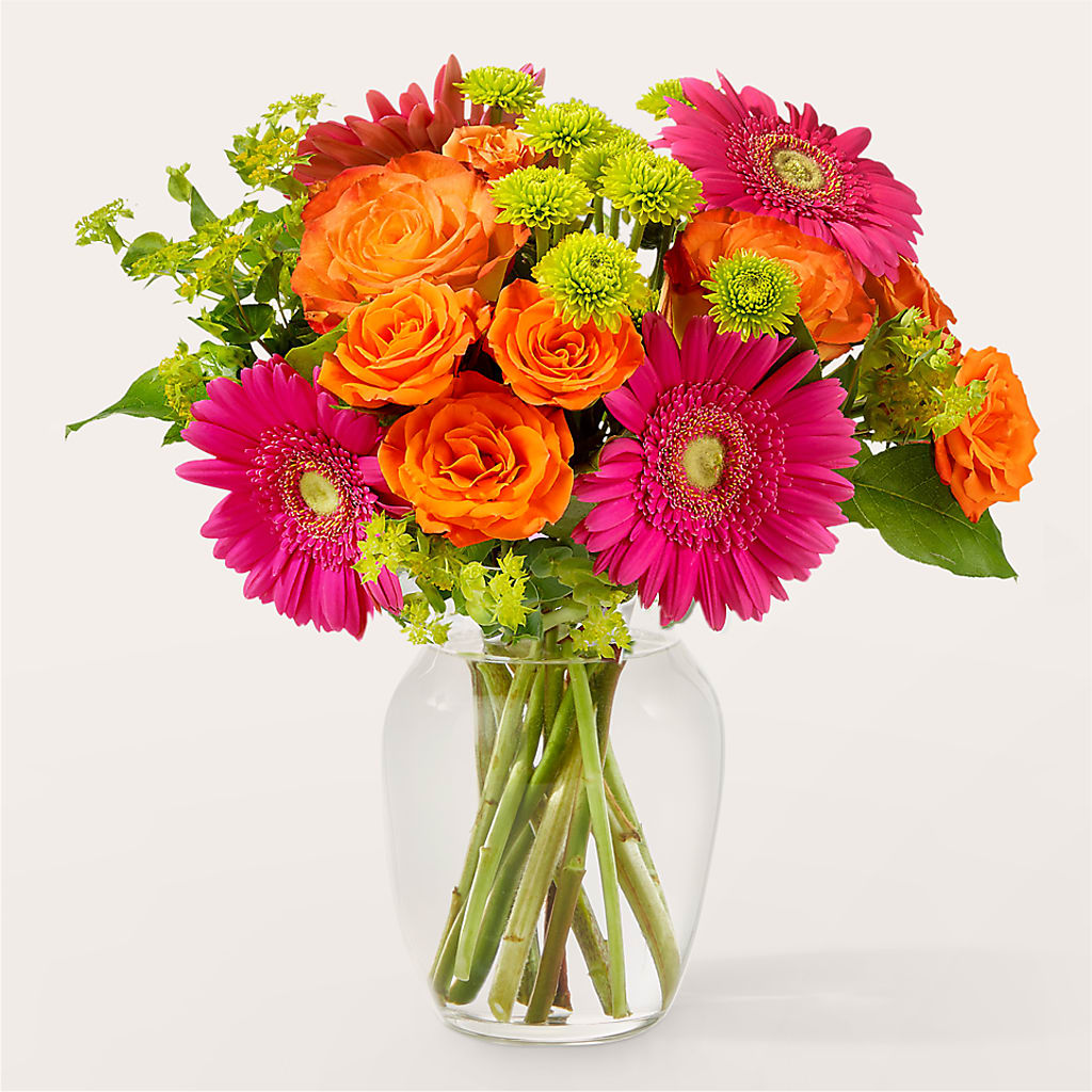 Zest for Life Bouquet – Charming Petals, Dracut MA