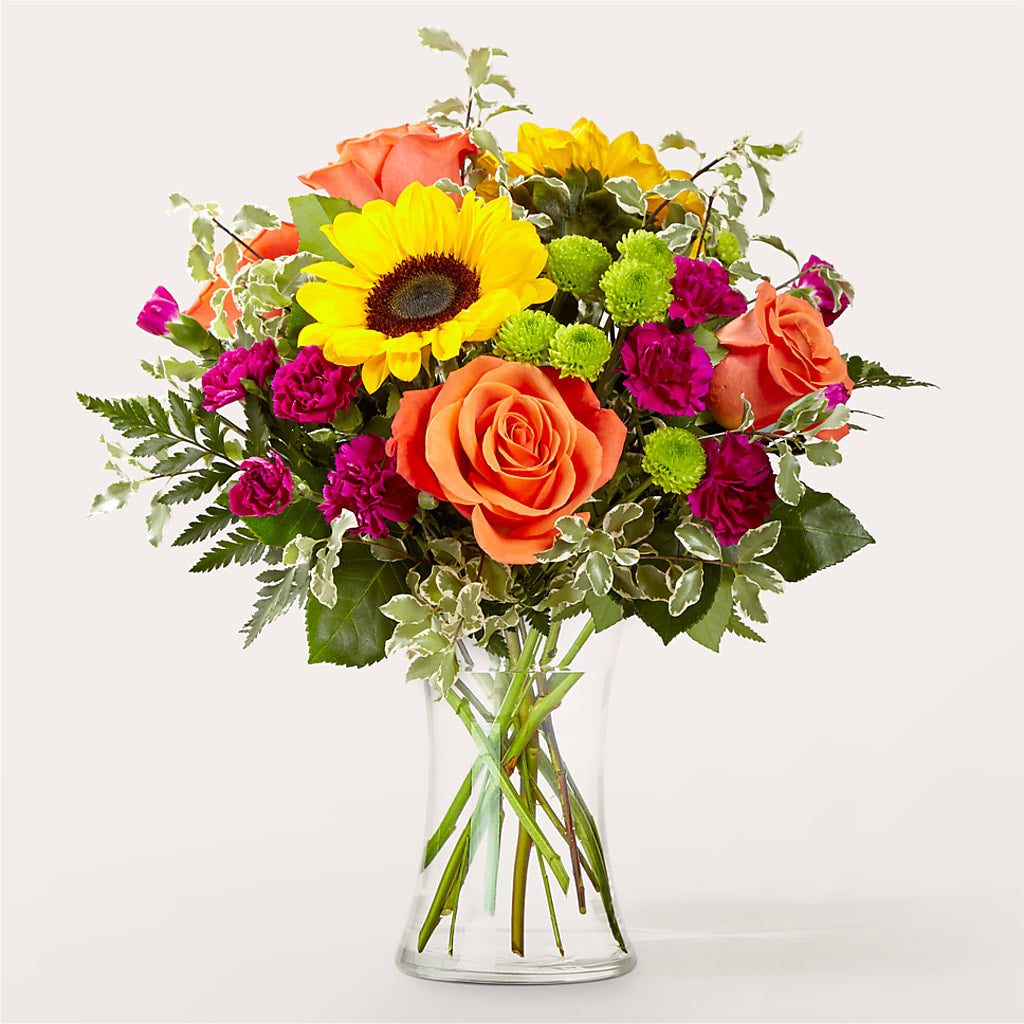 Warmth & Light Bouquet – Charming Petals, Dracut MA