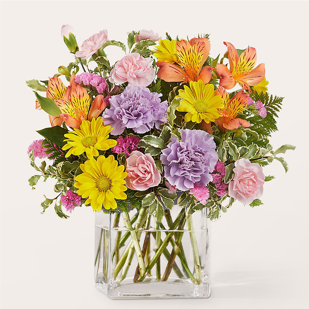 Shades of Happiness Bouquet – Charming Petals, Dracut MA