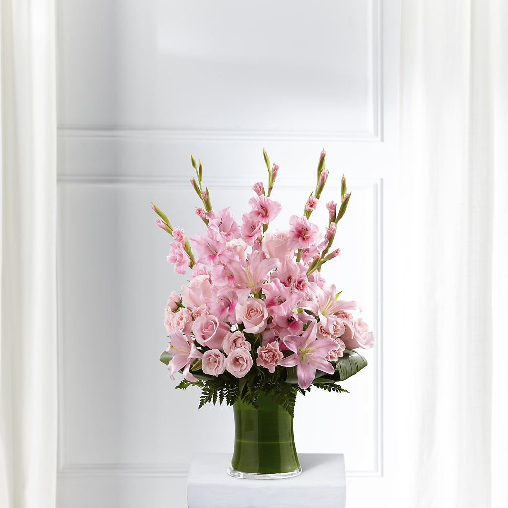 Lovely Tribute Bouquet – Charming Petals, Dracut MA