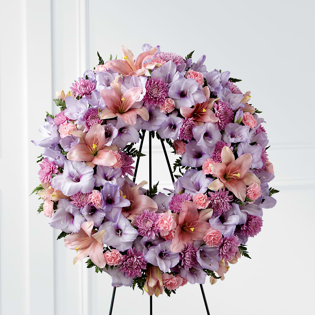 Beloved Friend Wreath – Charming Petals, Dracut MA