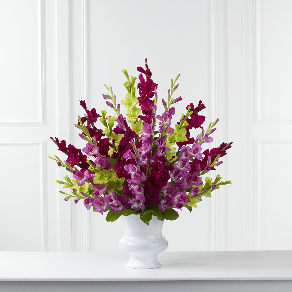 Solemn Offering Arrangement – Charming Petals, Dracut MA