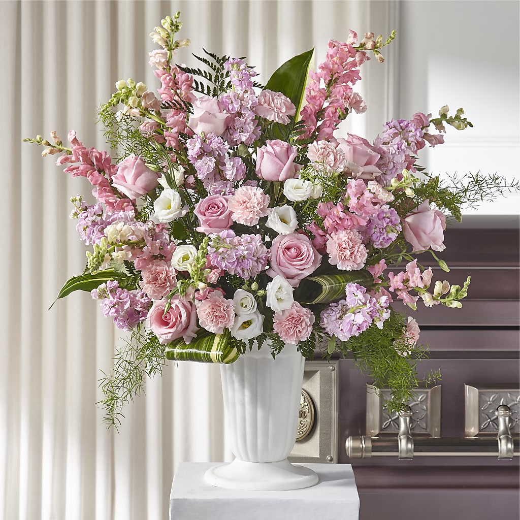 Divine Comfort Arrangement – Charming Petals, Dracut MA