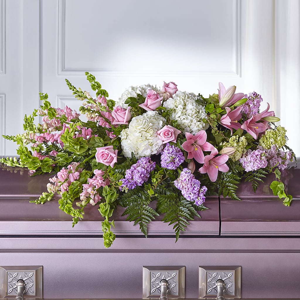 Life's Gratitude Casket Spray – Charming Petals, Dracut MA