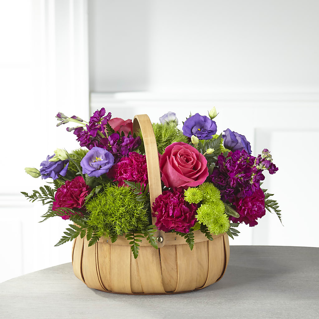 Serene Sanctuary Basket – Charming Petals, Dracut MA