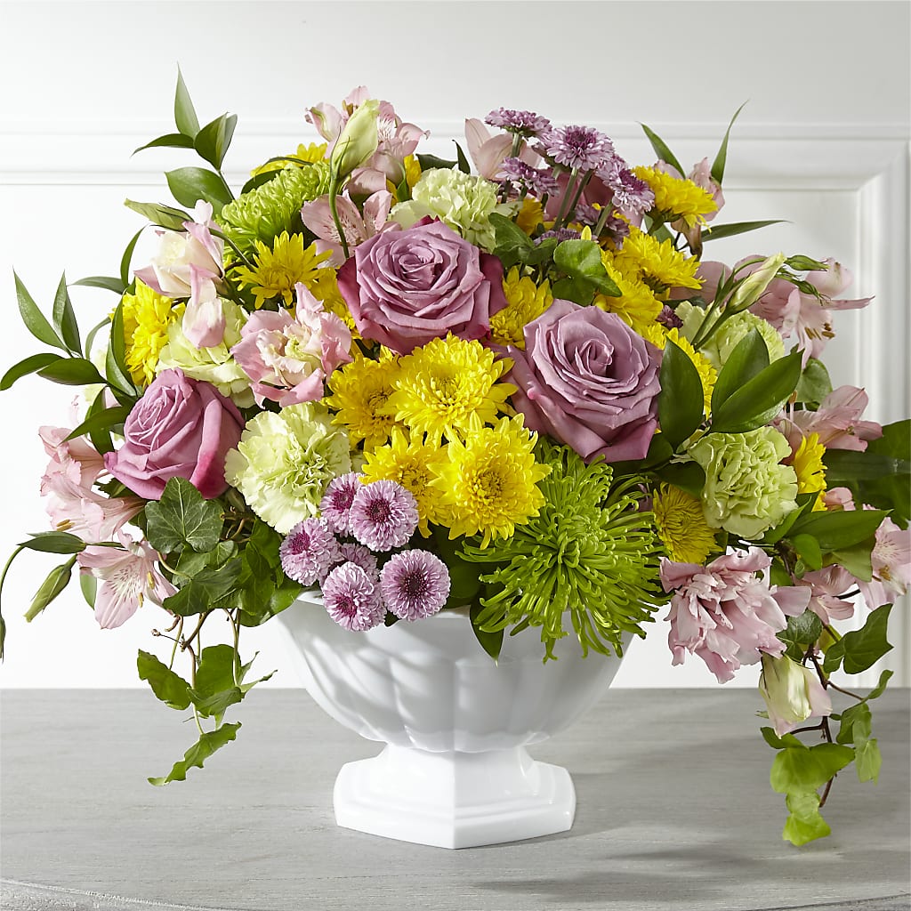 Healing Thoughts Arrangement – Charming Petals, Dracut MA
