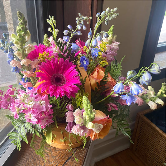 Garden of Life Basket – Charming Petals, Dracut MA