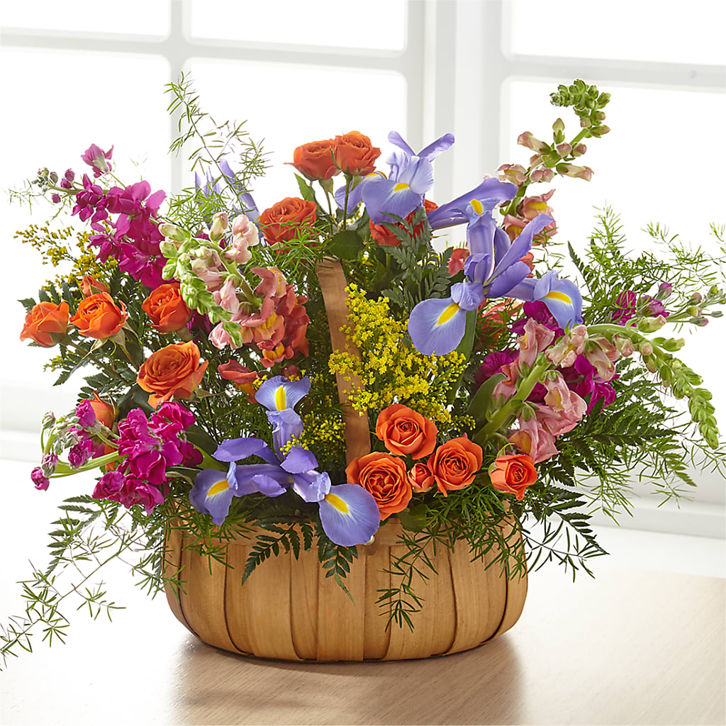Garden of Life Basket – Charming Petals, Dracut MA