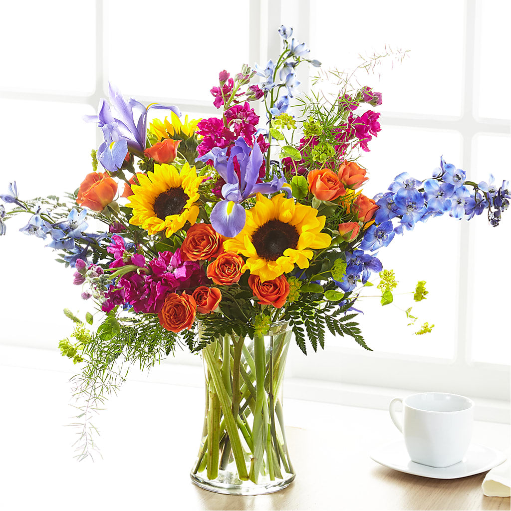 Rays of Life Bouquet – Charming Petals, Dracut MA