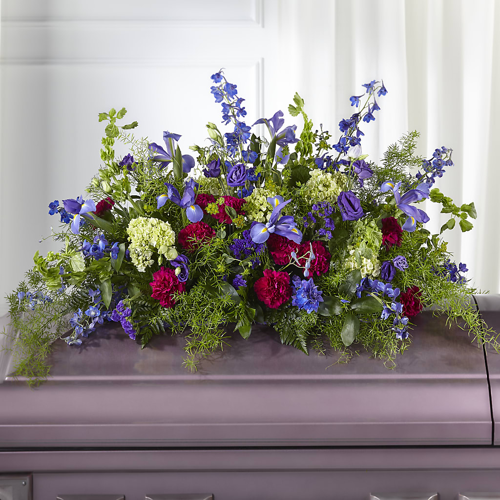 Always Treasured Casket Spray – Charming Petals, Dracut MA