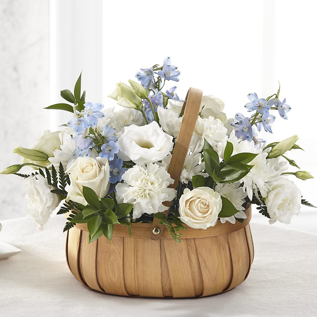 Sincerely Heartfelt Basket – Charming Petals, Dracut MA