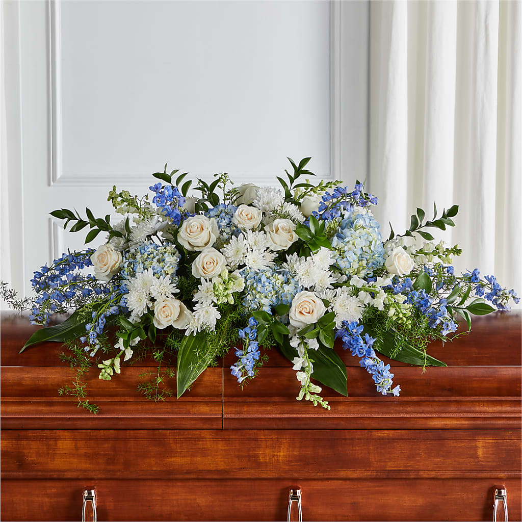 Timeless Essence Casket Spray – Charming Petals, Dracut MA