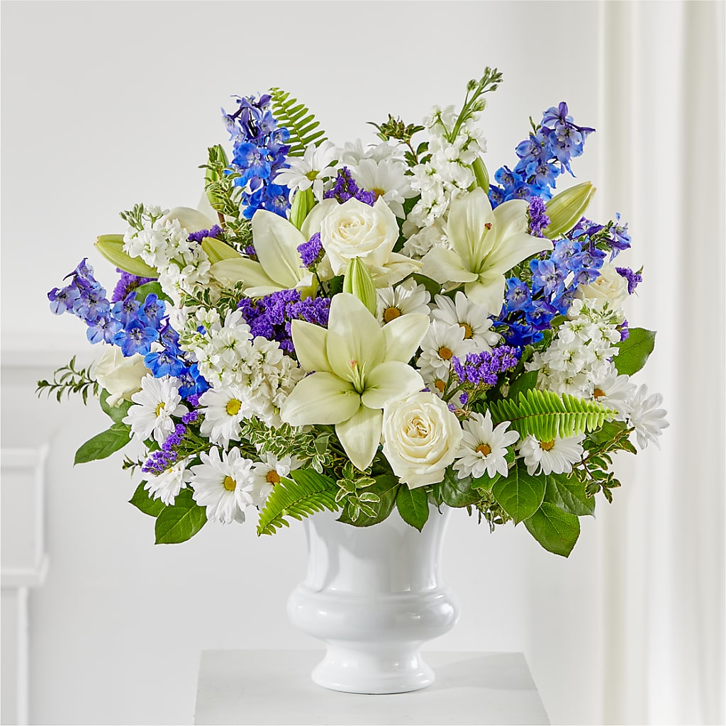 Expressions of Hope Urn Arrangement – Charming Petals, Dracut MA