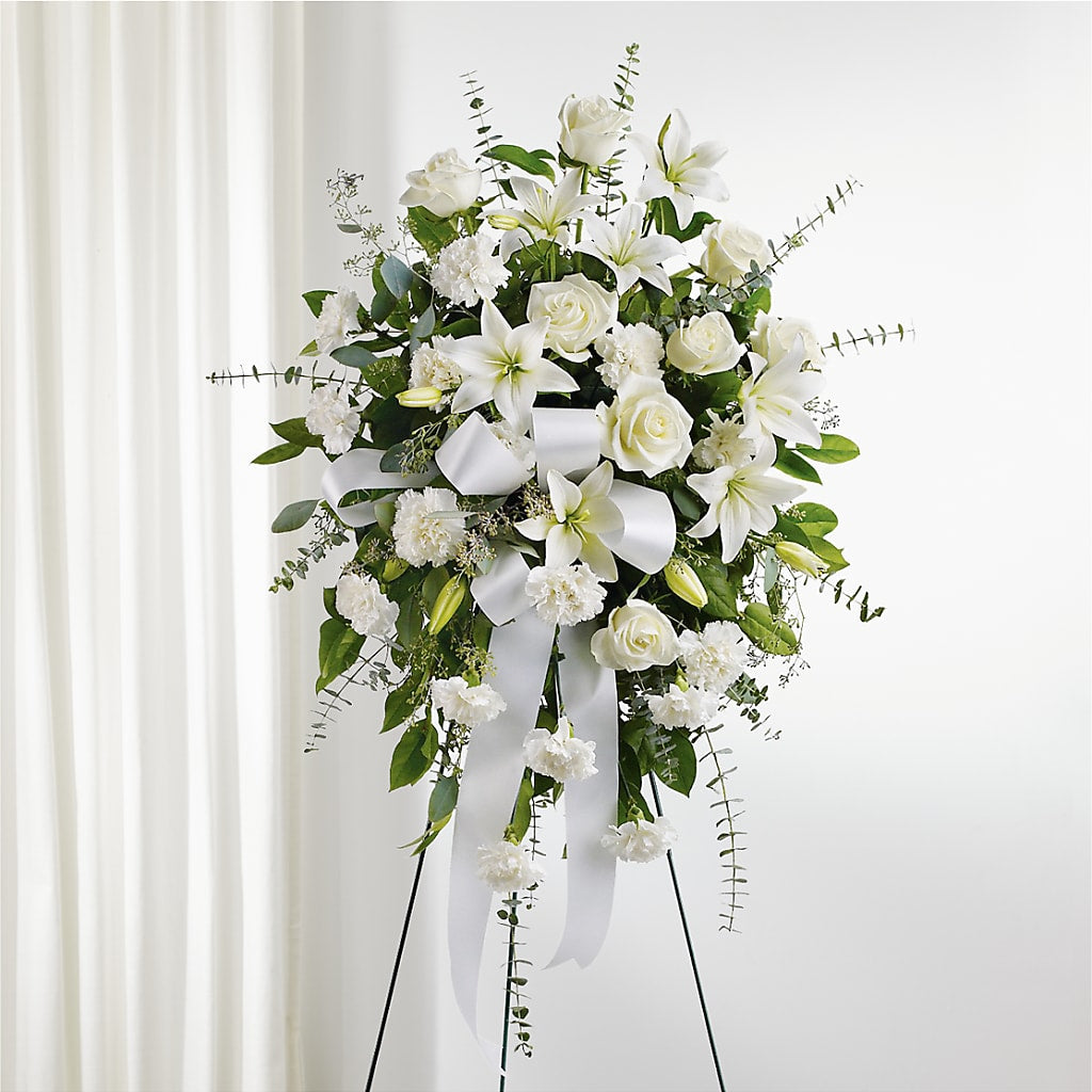 With Care Standing Spray – Charming Petals, Dracut MA