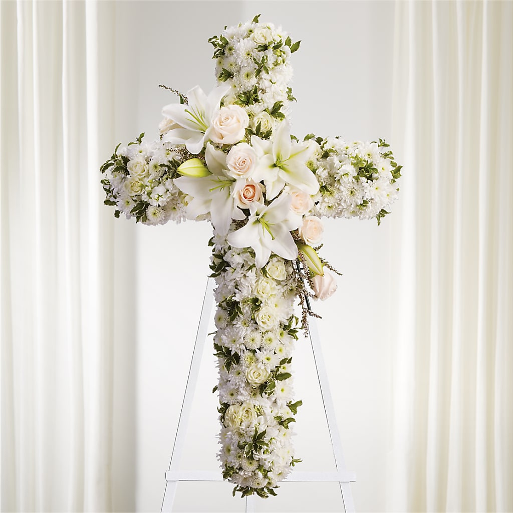 Spiritual Guidance Standing Spray – Charming Petals, Dracut MA