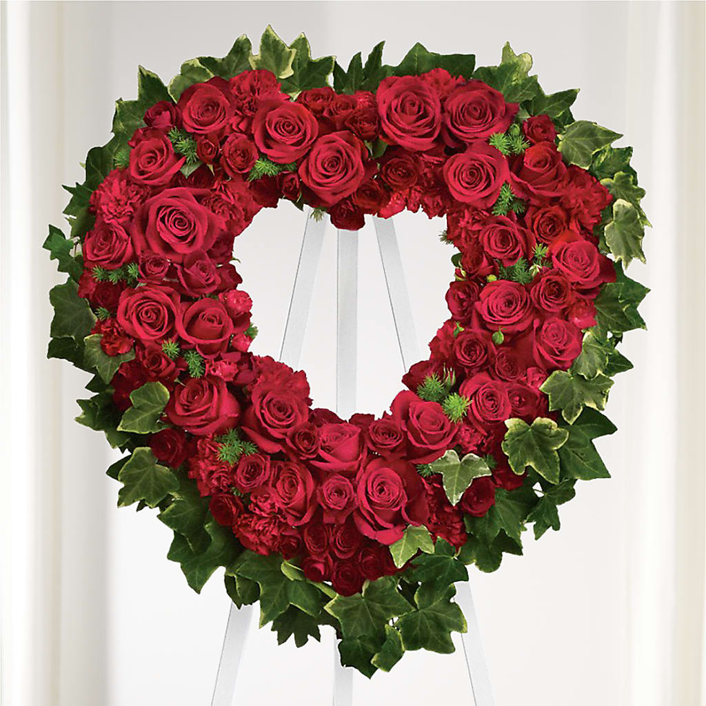 Wholehearted Standing Spray – Charming Petals, Dracut MA