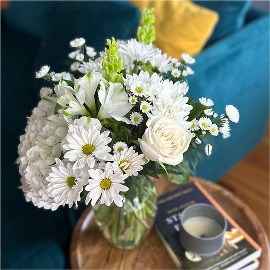 Classic Ivory – A Florist Original – Charming Petals, Dracut MA