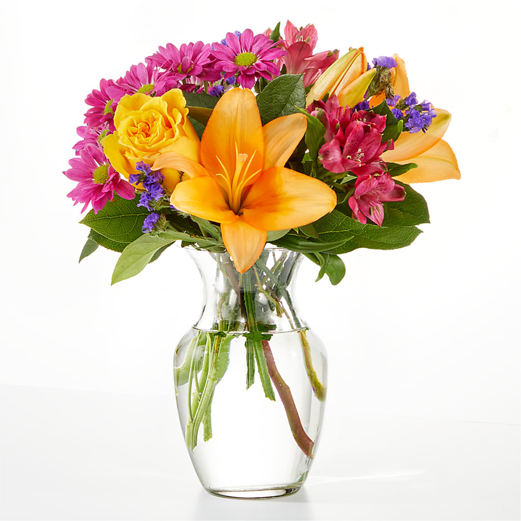 Colorful Visions Bouquet – Charming Petals, Dracut MA