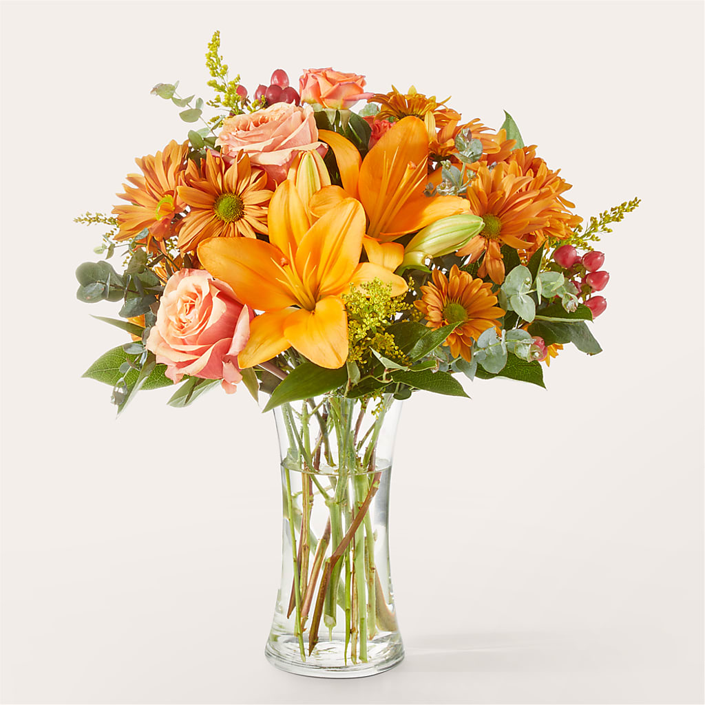 Harvest Hayride Bouquet – Charming Petals, Dracut MA