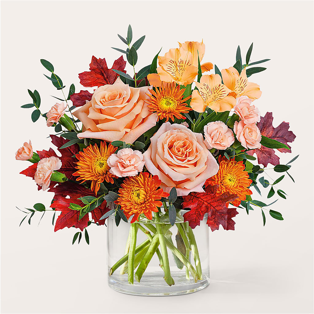 Spiced Latte Bouquet – Charming Petals, Dracut MA