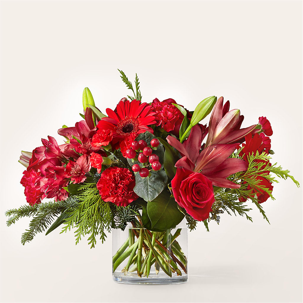 Friendsmas Bouquet – Charming Petals, Dracut MA