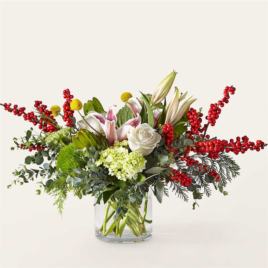 Berry & Bright Bouquet – Charming Petals, Dracut MA