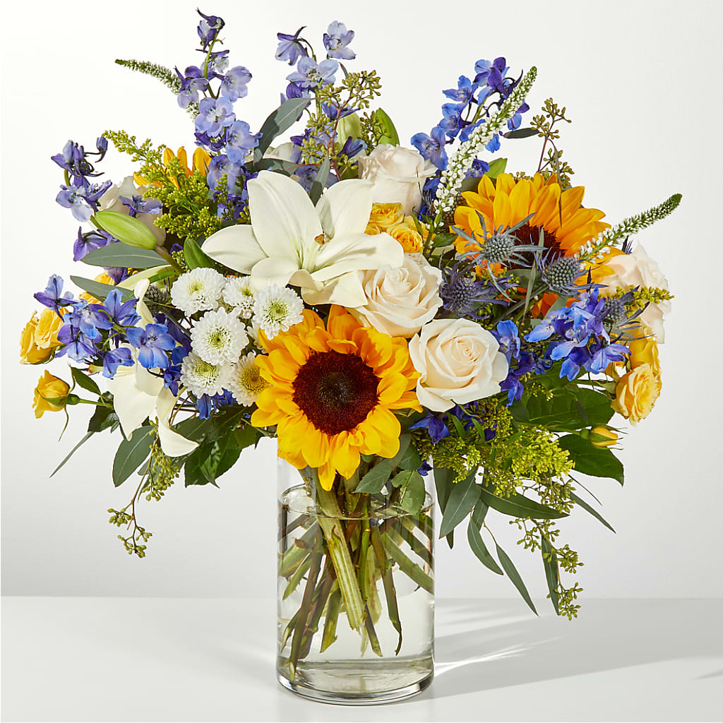 Wonderfully Sunny Bouquet – Charming Petals, Dracut MA