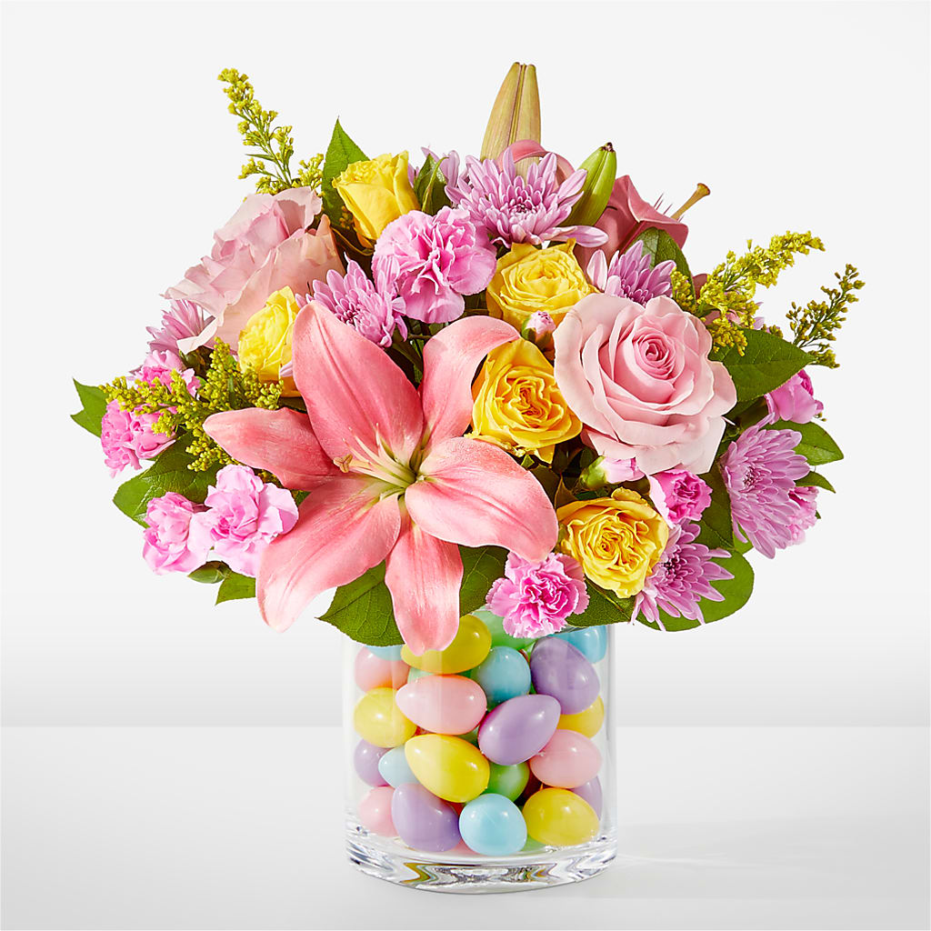 Easter Egg Hunt Bouquet – Charming Petals, Dracut MA