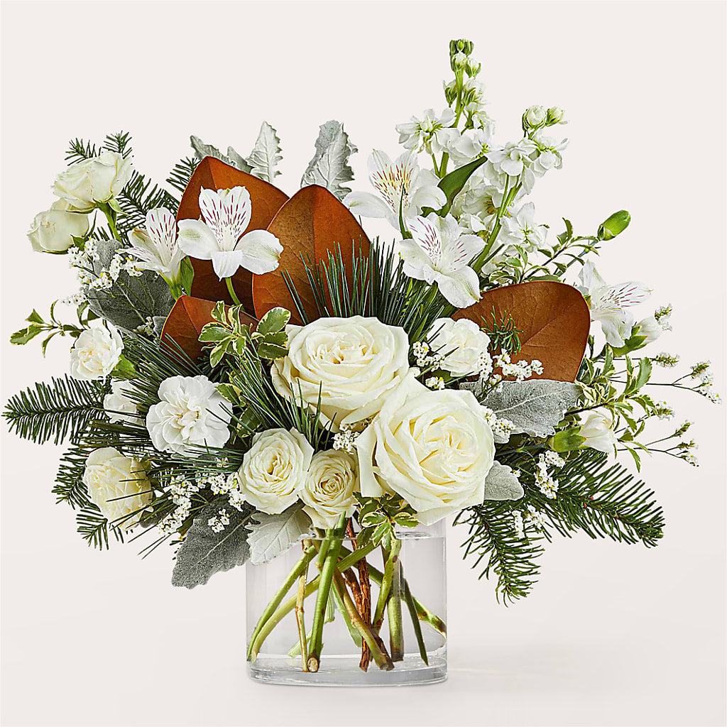 Fresh Snowfall Bouquet – Charming Petals, Dracut MA