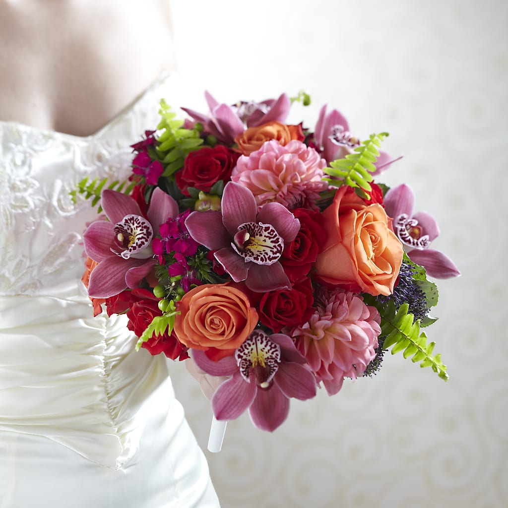 Brilliant Blossoms Bouquet – Charming Petals, Dracut MA