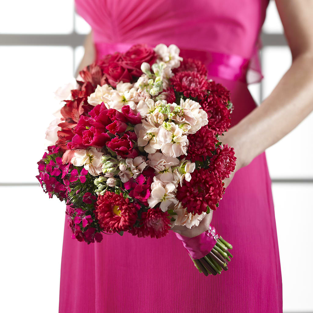 Pink Effervescence Bouquet – Charming Petals, Dracut MA