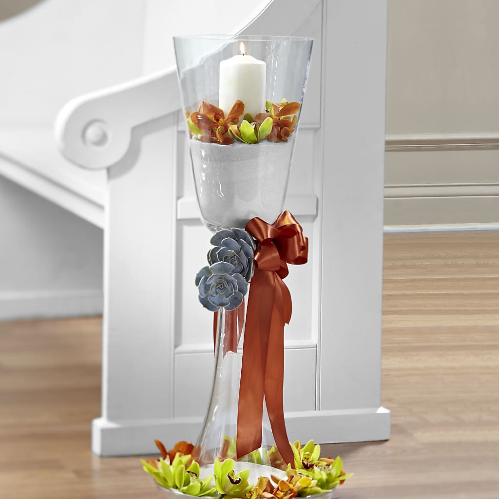 Matrimony Pew Decor – Charming Petals, Dracut MA