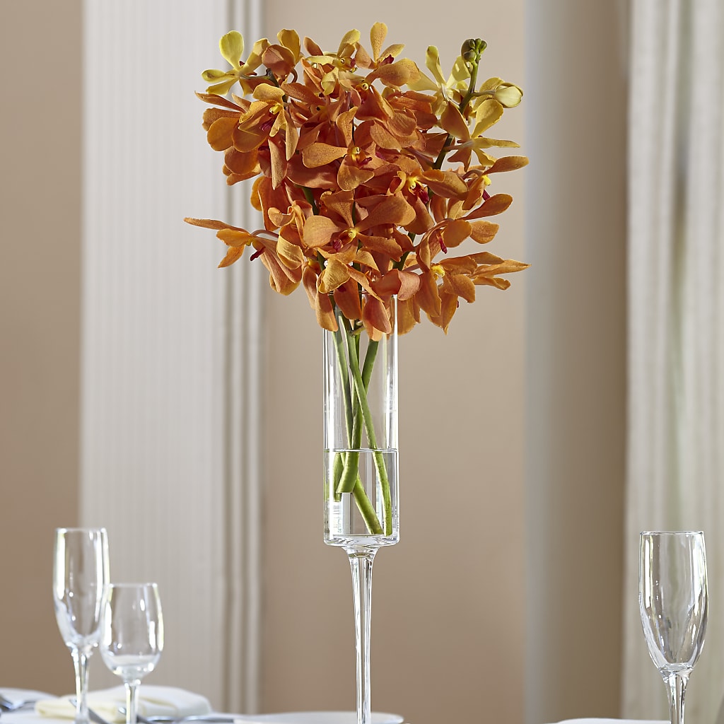 Orange Mokara Bouquet – Charming Petals, Dracut MA