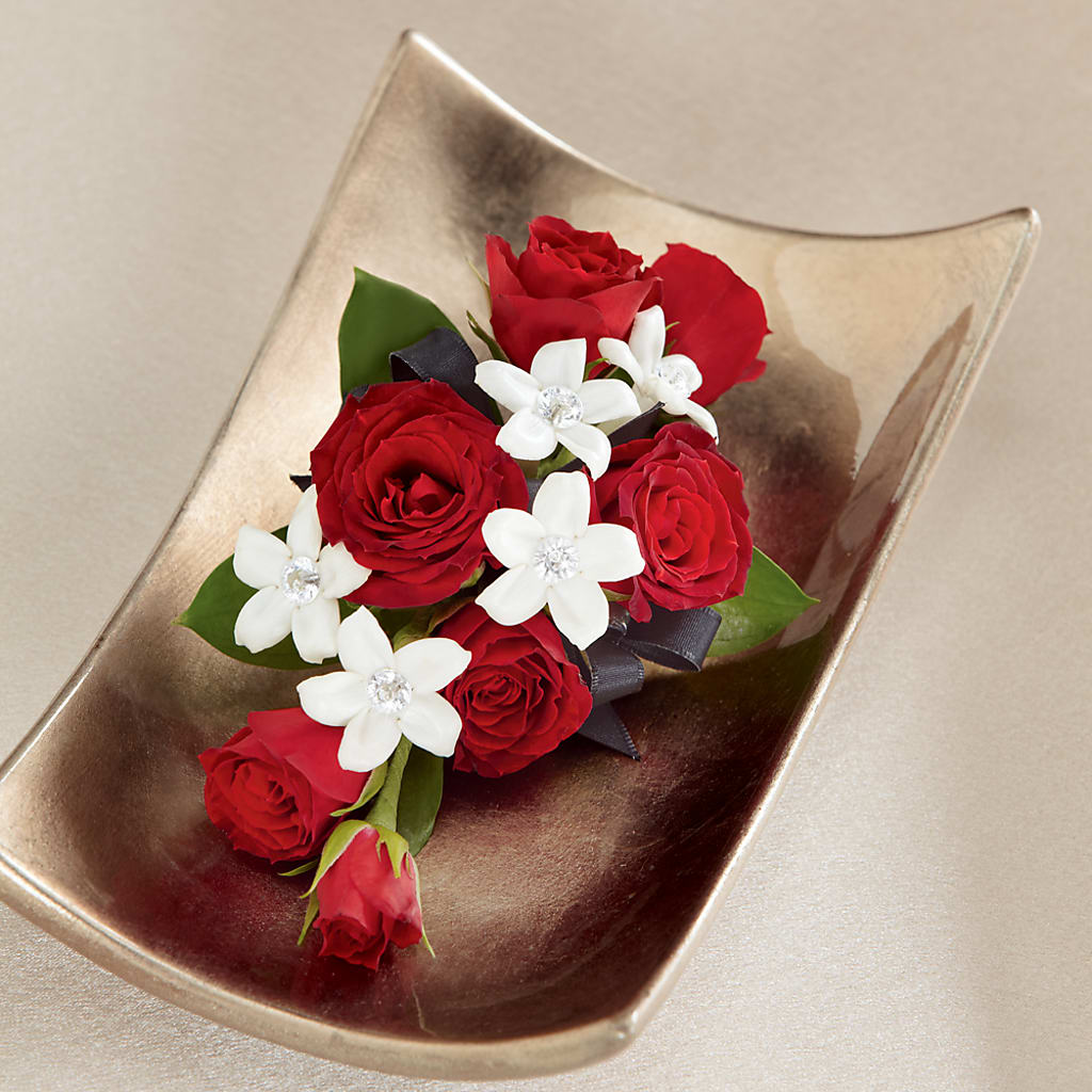 Poetry Corsage – Charming Petals, Dracut MA