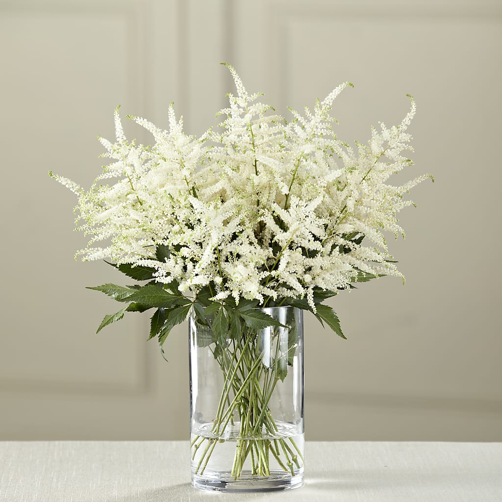 White Astilbe Bouquet – Charming Petals, Dracut MA