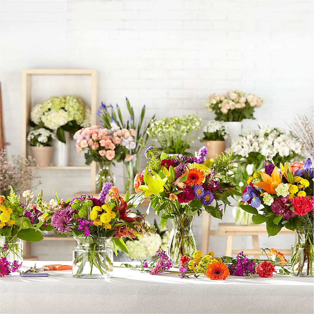 Bold & Bright – A Florist Original –  Charming Petals, Dracut MA