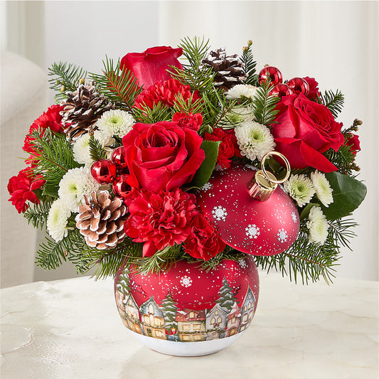 Christmas Carols Ornament –  Charming Petals, Dracut MA
