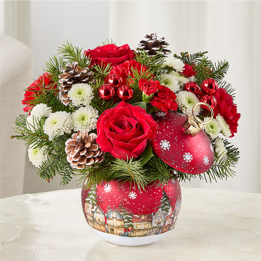 Christmas Carols Ornament –  Charming Petals, Dracut MA