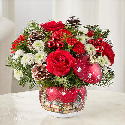 Christmas Carols Ornament –  Charming Petals, Dracut MA