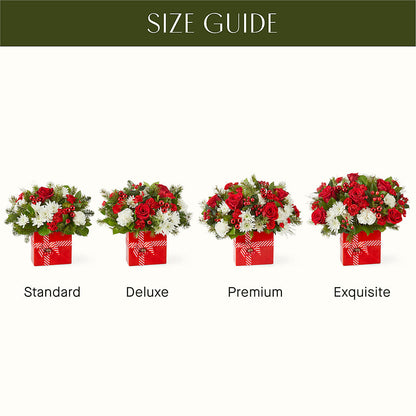 Presents Under the Tree Bouquet –  Charming Petals, Dracut MA