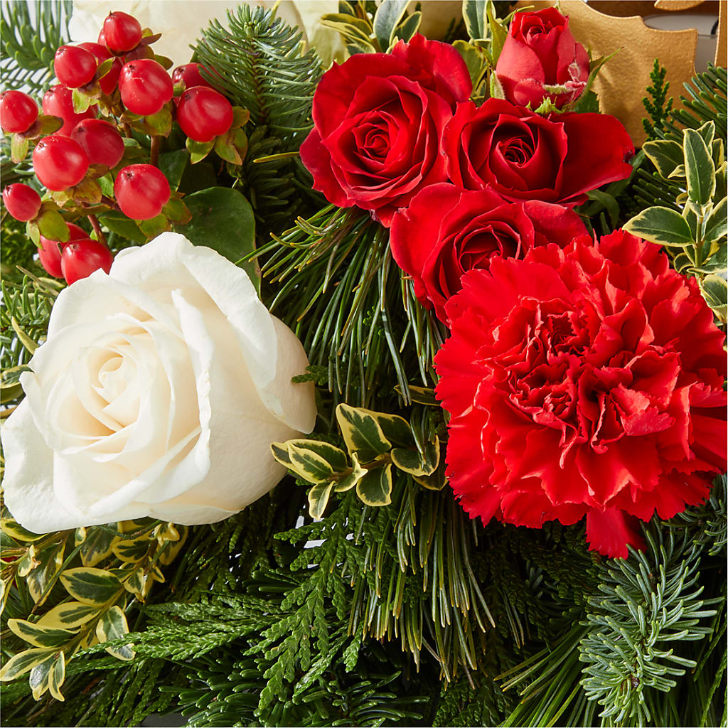 December Dreams Centerpiece –  Charming Petals, Dracut MA